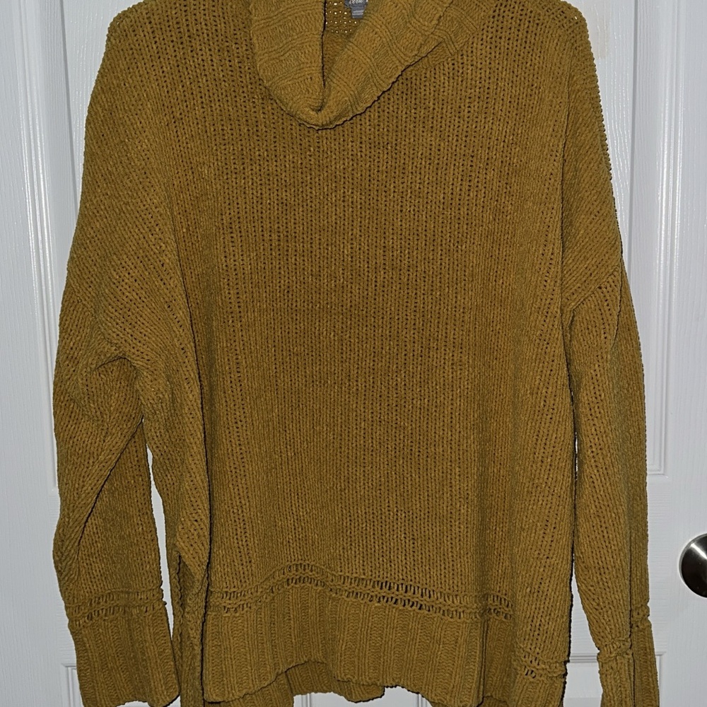 Aerie Cozy Mustard Sweater